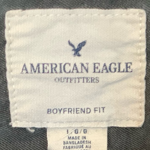American Eagle Boyfriend Fit Shirt - Picture 2 of 3